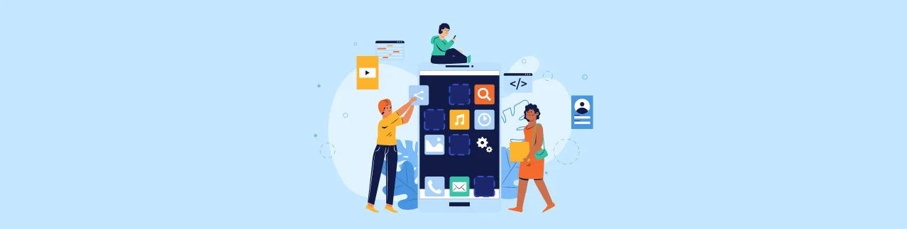Process of Mobile app development Image